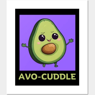 Avo-Cuddle | Avocado Pun Posters and Art